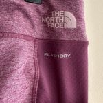 The North Face Purple Mesh Panel Leggings, Flashdry Leggings, Size Large Photo 8