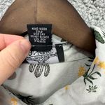 Angie Gray Button Up Cactus Print Shirt Dress Womens Large Boho Festival Novelty Photo 3