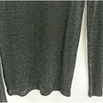 Joseph Joesph lurex knit black see through layer metallic long sleeve size small Photo 10