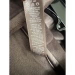 SKIMS Size S Velour Zip Up Hoodie Cropped Amethyst Brown Super Soft Photo 4