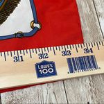 Ropes & Chains Silk Square Scarf 34x34 Red Photo 3