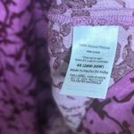 Terra & Sky  Purple Floral Blouse Size 4X Photo 5