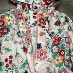 Vera Bradley Packable Raincoat Prairie Paisley Pink Red Size Small Photo 6