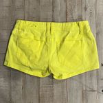 Zana Di  Denim For Life Women's Hot Short Shorts - Size 7 Yellow. Photo 1