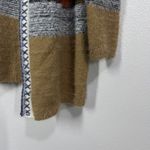 Anthropologie Fate Hoodie Cardigan Medium Multicolor Stripe Long Sleeve Classic Photo 6