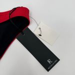 ROCHELLE SARA The Mercer Bikini Bottoms Size 2 Swim NWT Stripe Hibiscus Designer Red Photo 3