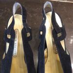 Valerie Stevens Vintage Y2K black suede Pumps Women’s Size 8 heels Photo 4