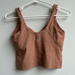 Lululemon  Align Tank Dusty Clay Cropped Strappy Nulu Fabric Size Small 4 W1DUDS Photo 1