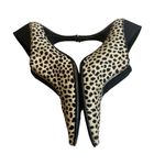 Donald Pliner Hair Leather Boot Shoe Pump Elastic Side Panels, Sz 8 Photo 5