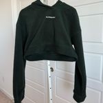 Alphalete  Cropped Hoodie Emerald Green Photo 0