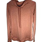 Athleta  Untempo Women's Orange Hoodie Sweatshirt Size S Long Sleeve UPF … Photo 0