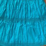 st. john's bay teal blue St. John’s Bay maxi skirt Photo 6