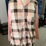 Paper + Tee Hooded Long Sleeve Zipper Blouse Photo 0