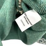 Appleseed's Wool Green Embroidered Snowflake Crewneck Sweater Nordic Size L Photo 5