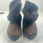 UGG  Women's Bailey Button II Chocolate Brown Boots Size Photo 10