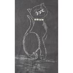 Vintage Womens Toi 80s 90s Black Cat T Photo 5