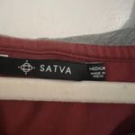 Satva  Organic Cotton Cowl Neck Long Sleeve Hoodie Sweatshirt Size Medium Photo 5