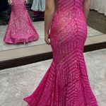 Jovani  Prom Dress 06017 Hot Pink Photo 0