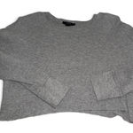 Forever 21  Heather Gray Crew Neck Sweater Photo 0
