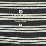 Athleta  Striped Black and White Capris, Medium Photo 1