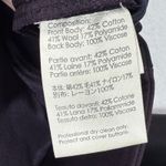 3.1 Phillip Lim Womens Pants Size 0 Purple Black Wool Blend Side Zip Career READ Photo 2