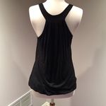 Anthropologie Queen Esther Black Embellished Jeweled Neckline Top Photo 2