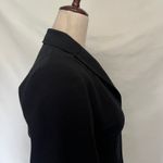 Anne Klein Y2K  Pinstripe Womens Blazer Sz OP Gray Career Quiet Luxury Academia Photo 11