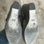 Seychelles  Women's Platform Wedge Shoes Wide Cinch Mid Strap Tan Gray Sz 10 Photo 6