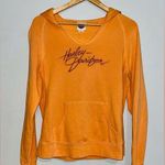 Harley Davidson Harley-Davidson Hooded V-neck Sweatshirt sz S Photo 0