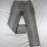 Soft Surroundings  Corduroy Pants‎ Women Size 6P Gray Zip Fly Stretch(30 X 27) Photo 4