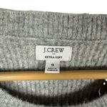 J.Crew  Women’s Ribbed Boyfriend Crewneck Sweater Extra Soft Yarn Grey S Photo 2
