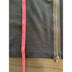 Gap Moto Full Zip Pencil Skirt Women 4 Black Retro Goth Emo Punk Knee Length Photo 11