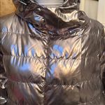GREYSON NWT METALLIC EOS X HOODIE PERFORMANCE JACKET SIZE MEDIUM Silver Photo 2
