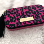 Marc Jacobs  Fuchsia and Black Leopard Print Zippered Cosmetic Case Photo 0