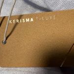 Kerisma  brand White Sweetheart neck 3/4 Sleeve lightweight stretch Top Photo 6