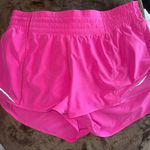 Lululemon Sonic Pink Hotty Hot Shorts Photo 0