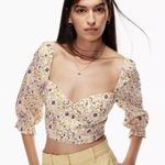 Aritzia Wilfred Vilette floral crop top Photo 0
