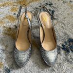 Vince Camuto Vi-Sandra Argento Anaconda 6M Heels Photo 8