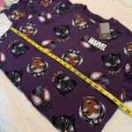 Marvel NEW  Black Panther Artist Series Cropped Sweatshirt Size Large Oversized Photo 6