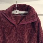 Eddie Bauer  purple kangaroo front pocket jacket womens Small S sweater Photo 2