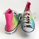 Converse NEW CTAS Hi-Top Sneakers Rainbow Canvas Shoes US Girls Sz 5 Women’s 6.5 Photo 0