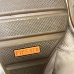 Cole Haan  Open Toe Wedge Patent Leather Shoes | 8B Tan Neutral Peep Toe Photo 6