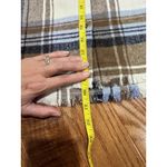 BLUE B Multicolor Plaid Flannel Button Up Shirt Jacket Shacket Small Cozy Photo 5