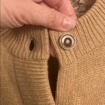 Hadley Camel Hair Iconic Vintage Button Down Cardigan Sweater Size 36 Brown Photo 3