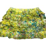 ELIOT tiered silk skirt Size 2 Photo 3