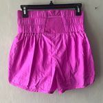 Free People Movement  Hot Pink Way Home Shorts Size Medium Photo 2