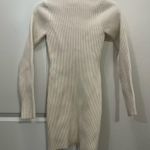 Gauge81 White Wool Blend Mija Ribbed Mini Dress Size Large $660 Photo 3