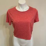 Fabletics  Open Back Cropped Work Out Tee sz L Photo 4