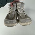 Hey Dude  Gray Lea Fur High Top Shoes Size 9 Photo 2
