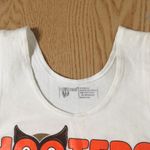 Hooters B73 #1 Womens  Girl Worn Uniform Tank White Size Xs Photo 2
